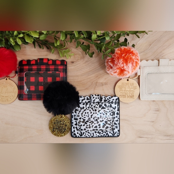 Wallet Keychain and Puff with Laser Engraved Charm - Being An Adult - Picture 11 of 11